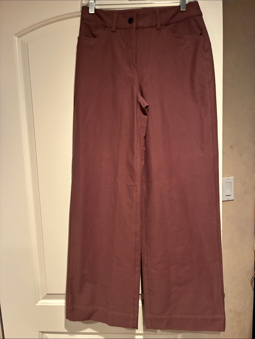 lululemon athletica Wide-Leg Pants in Mauve